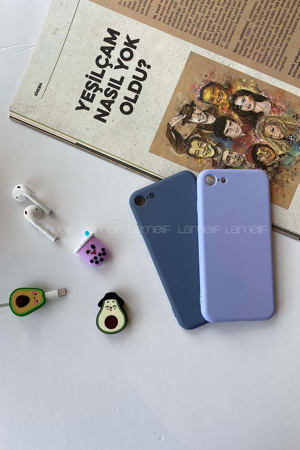 Modalamelif Iphone 7/8 Nano Slikon Kılıf Antrasit