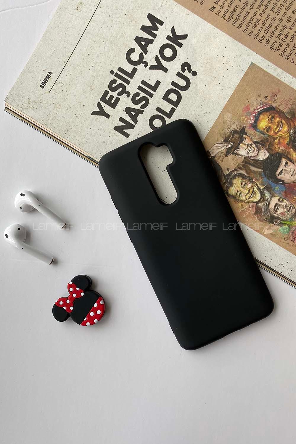 Modalamelif Redmi Note 8 Pro Nano Silikon Telefon Kılıfı Siyah