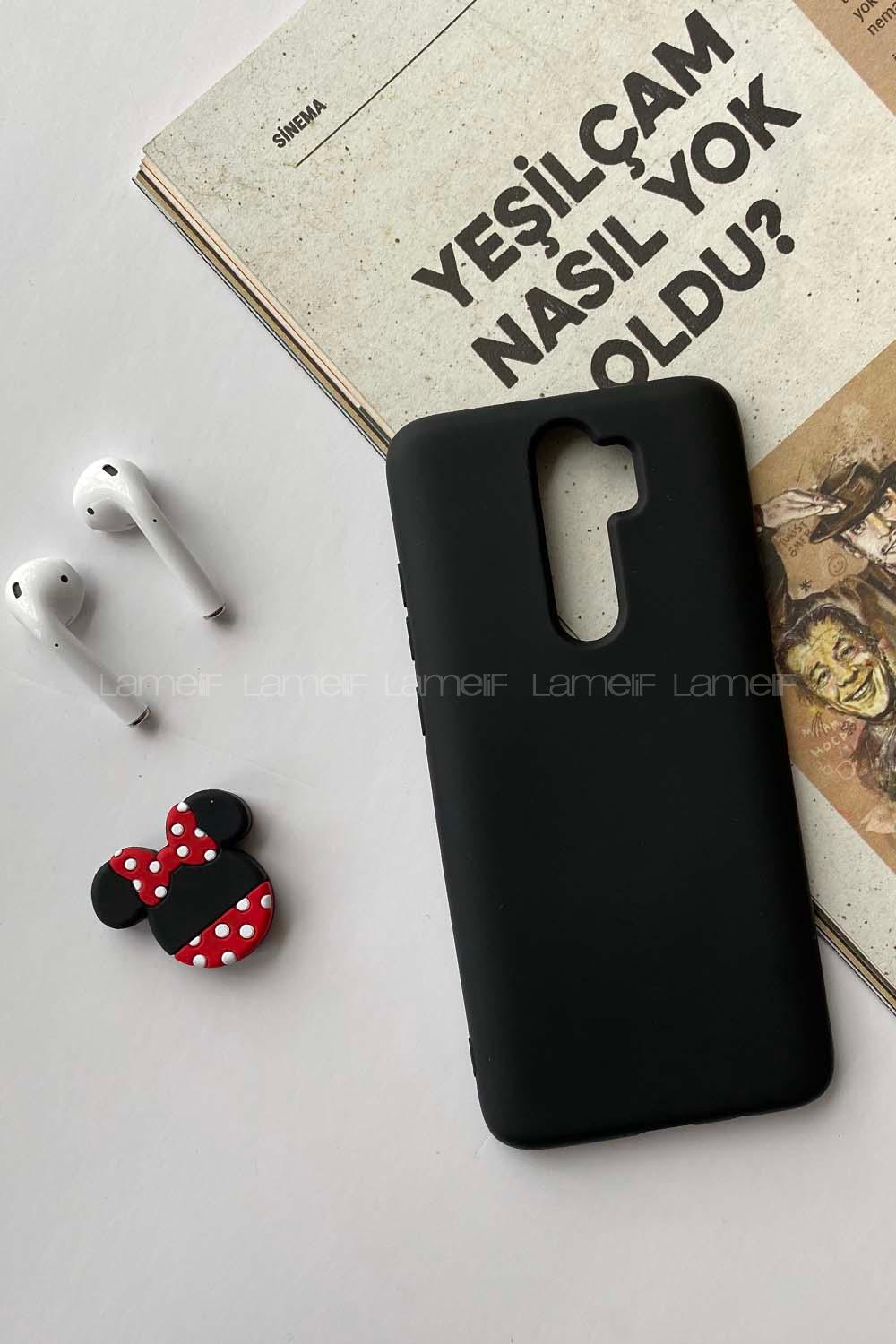 Modalamelif Redmi Note 8 Pro Nano Silikon Telefon Kılıfı Siyah