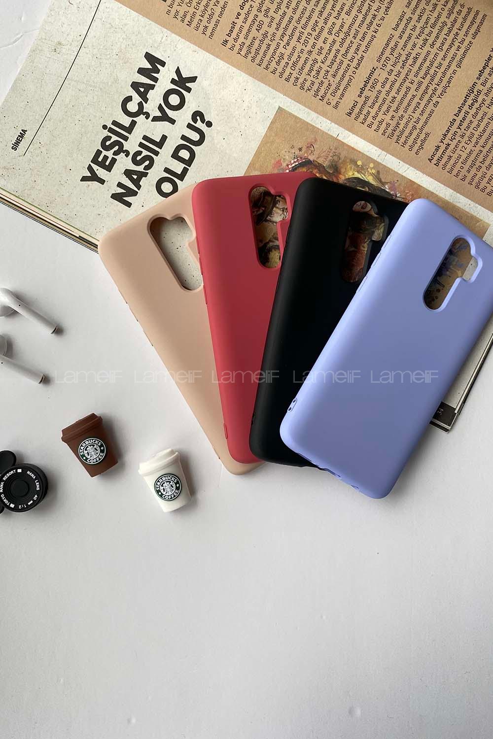 Modalamelif Redmi Note 8 Pro Nano Silikon Telefon Kılıfı Siyah