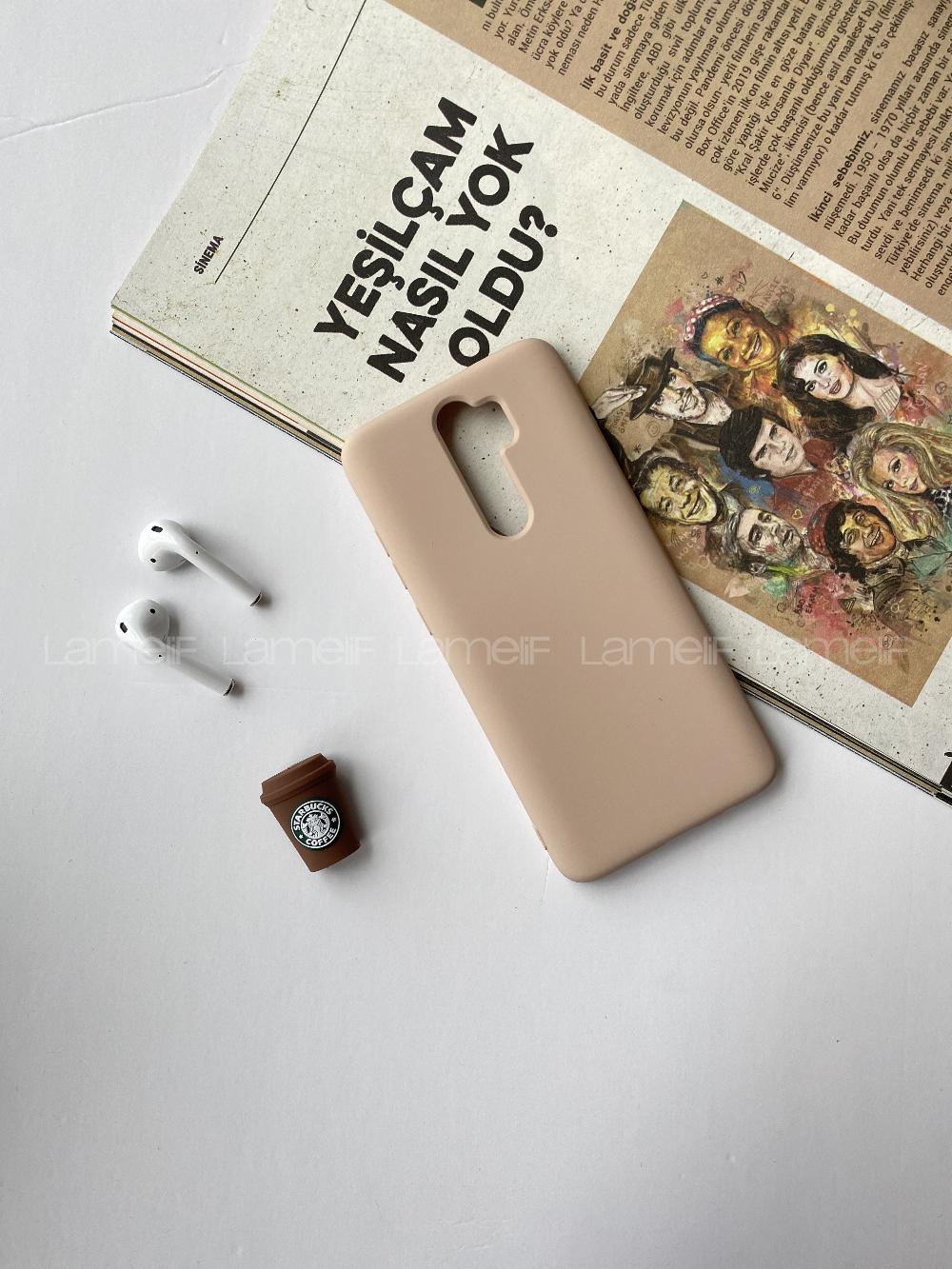 Modalamelif Redmi Note 8 Pro Nano Silikon Telefon Kılıfı Pudra