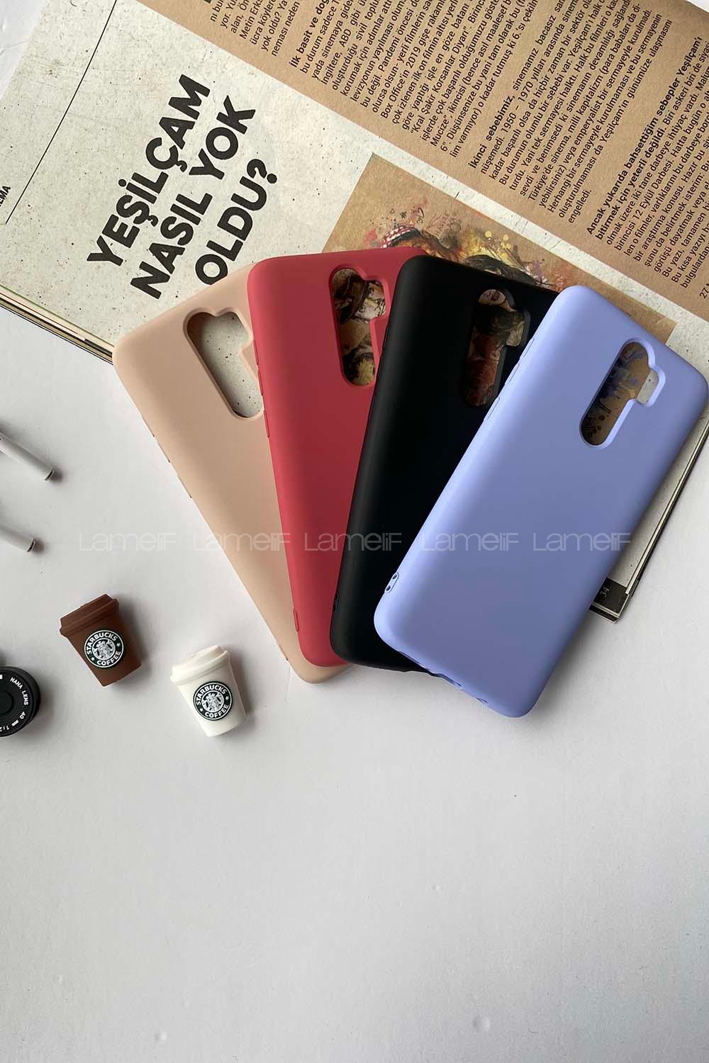 Modalamelif Redmi Note 8 Pro Nano Silikon Telefon Kılıfı Pudra