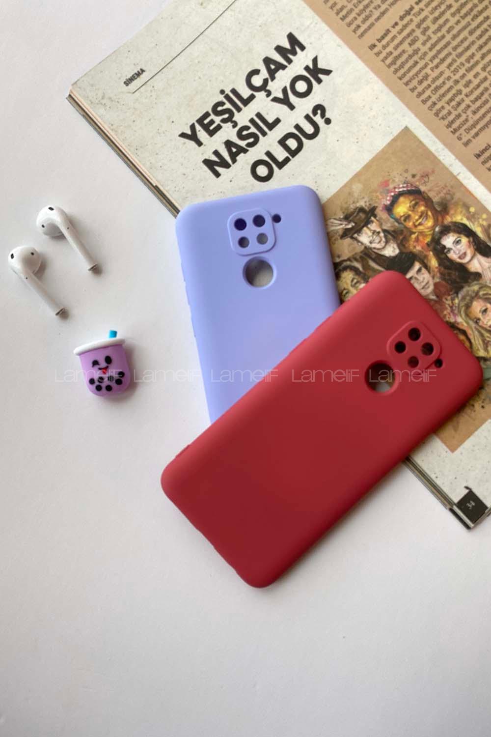 Modalamelif Redmi Note 9 Nano Silikon Telefon Kılıfı Lila