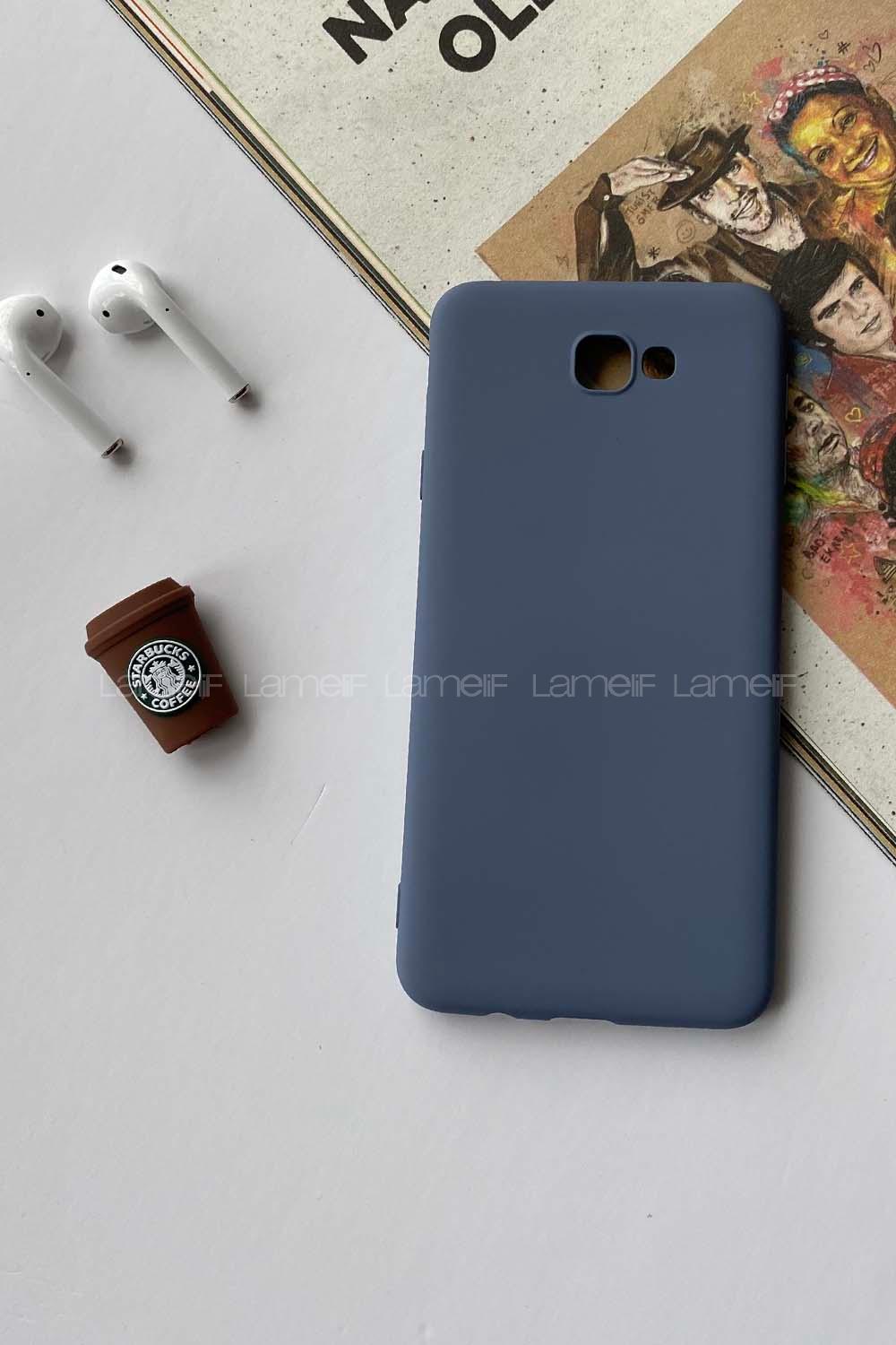 Modalamelif Samsung J7 Prime Nano Silikon Telefon Kılıfı Füme