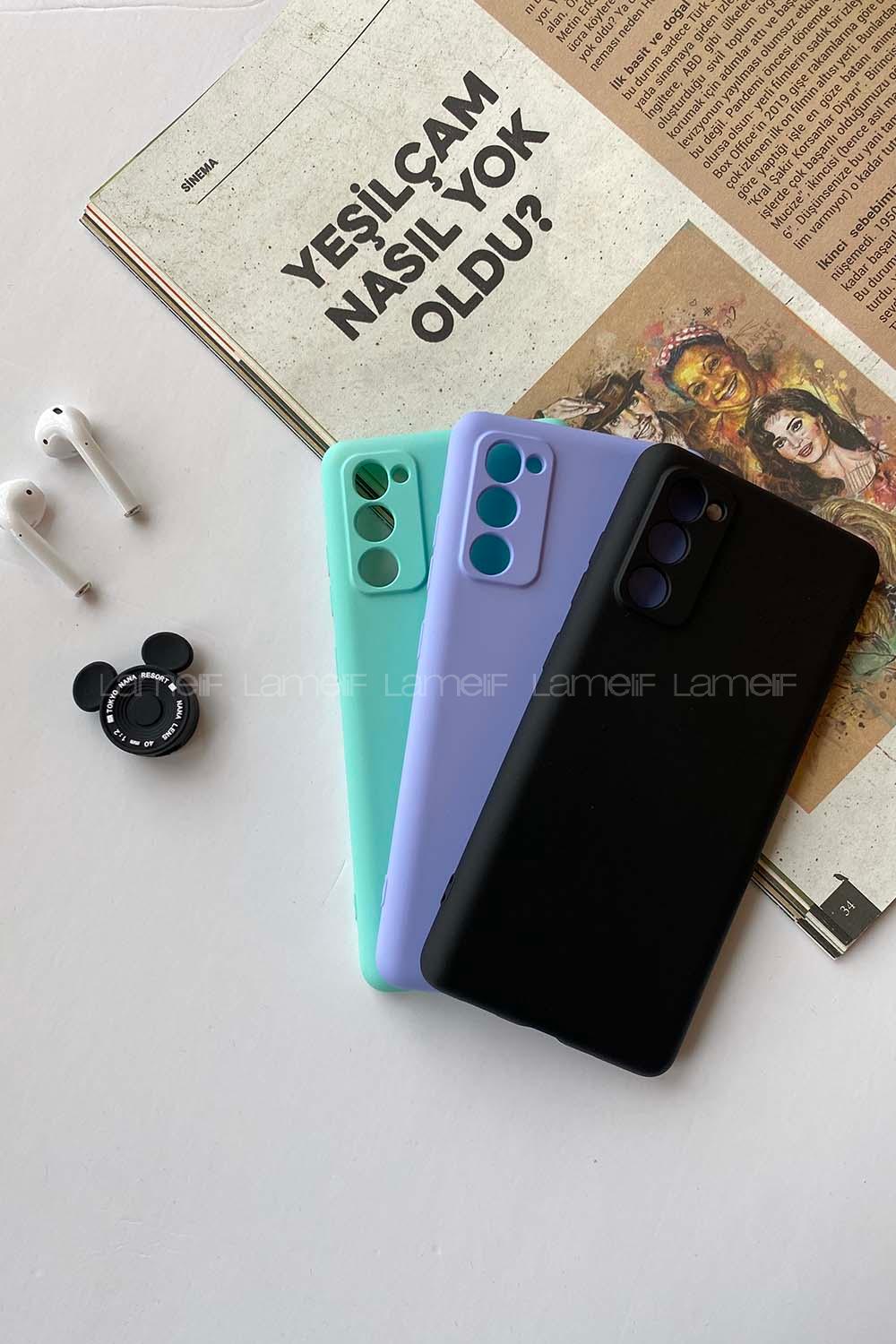 Modalamelif Samsung S20 Nano Telefon Kılıfı Su Yeşili