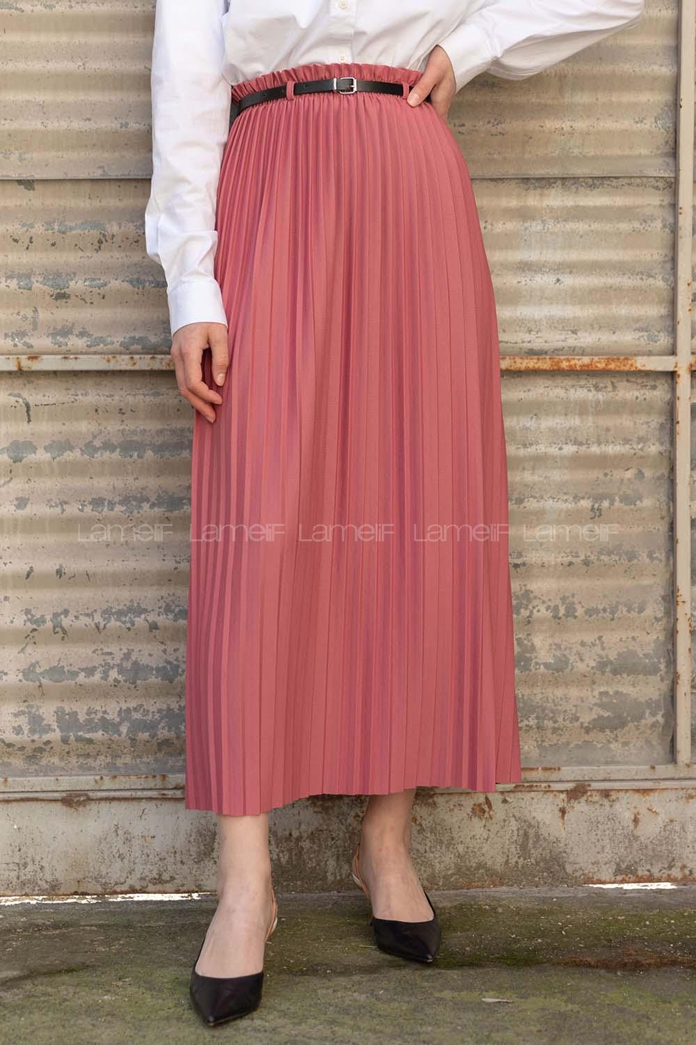 Modalamelif Kemerli Mira Etek Gül