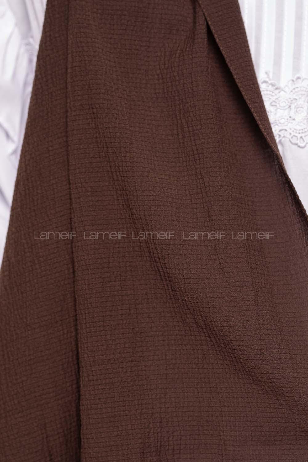 Lamelif Mio Caz Şal Bitter Kahve