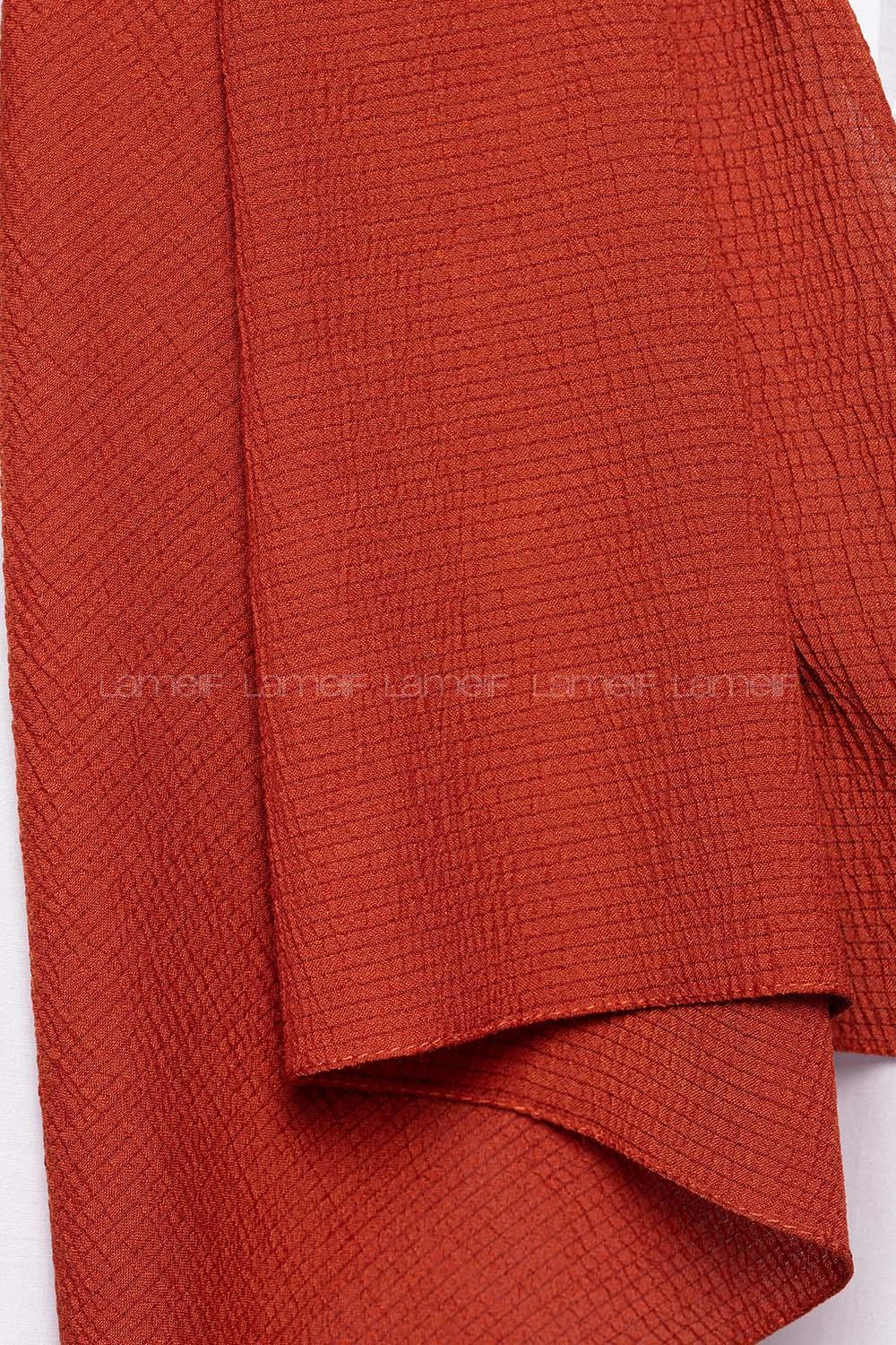 Modalamelif Kiremit Rengi Mio Caz Şal