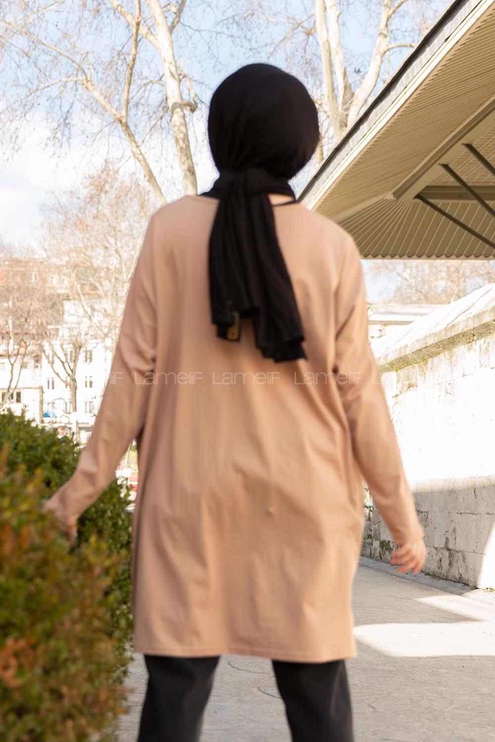 Modalamelif Sütlü Kahve  Always Sweatshırt