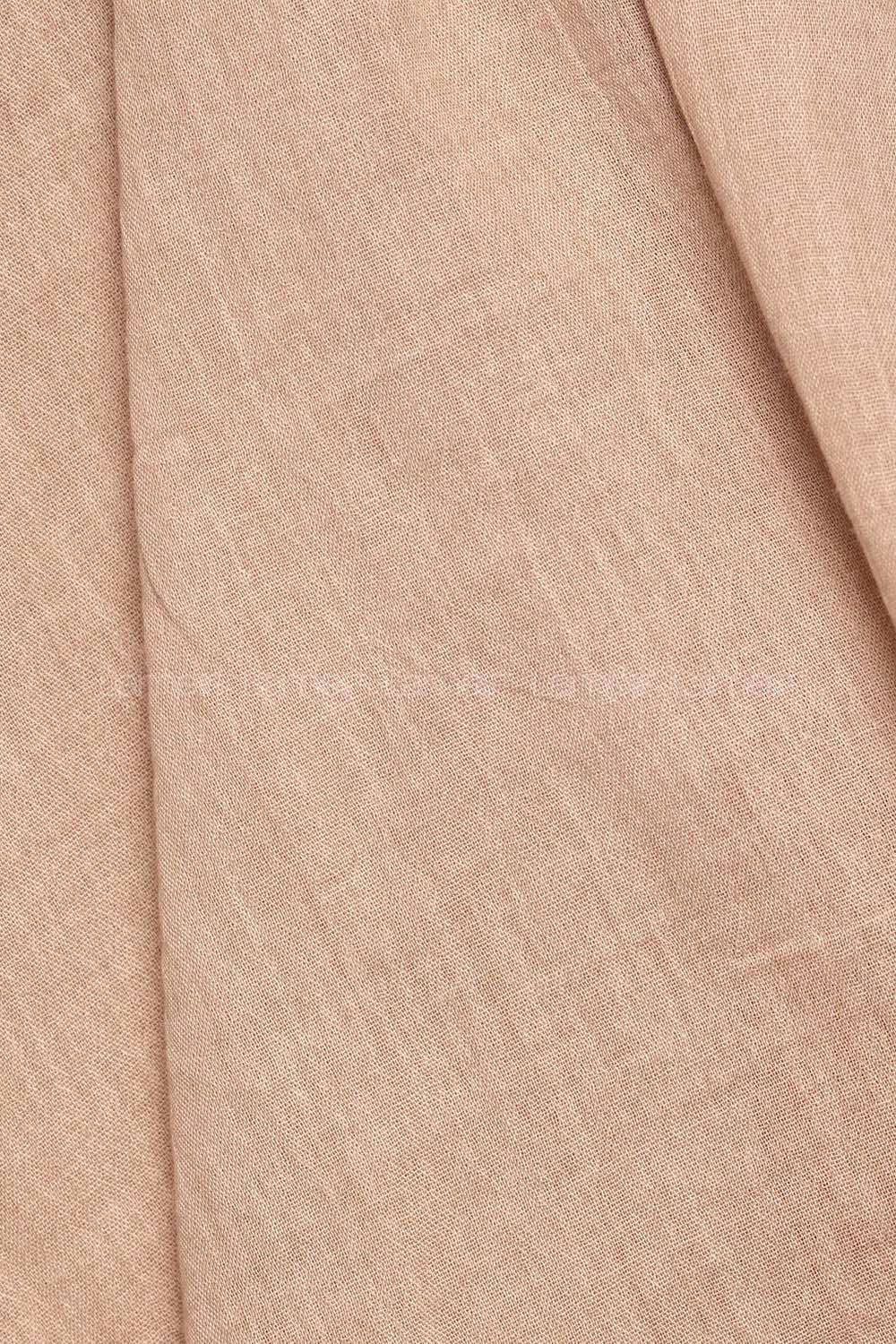 Modalamelif  Vizonrengi Taşlanmış Pamuk Vual Şal