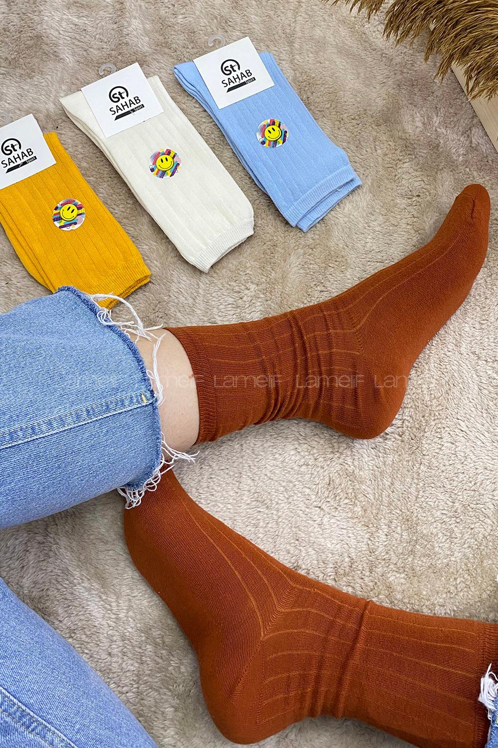 Modalamelif Fitilli Soket Çorap Kiremit