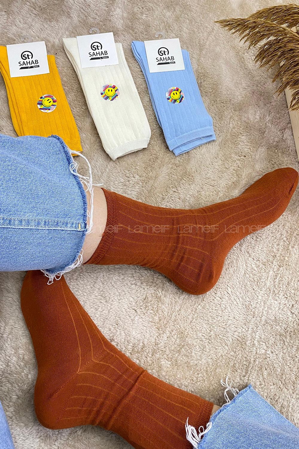 Modalamelif Fitilli Soket Çorap Kiremit