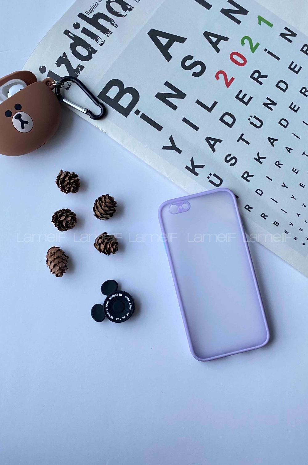 Modalamelif Iphone 6 Montreal Silikon Kılıf Lila