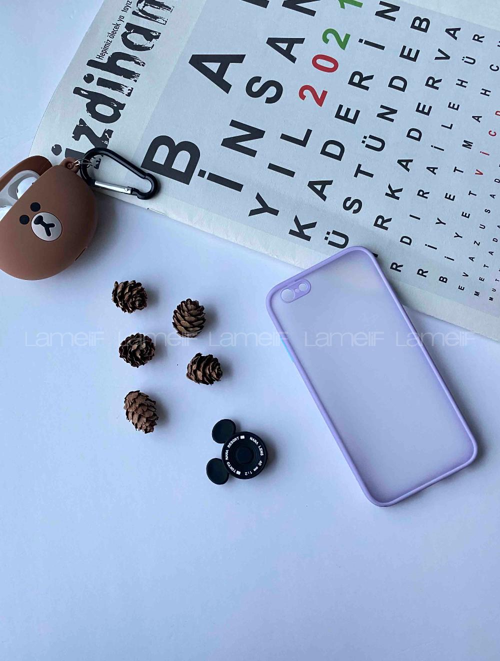 Modalamelif Iphone 6 Montreal Silikon Kılıf Lila