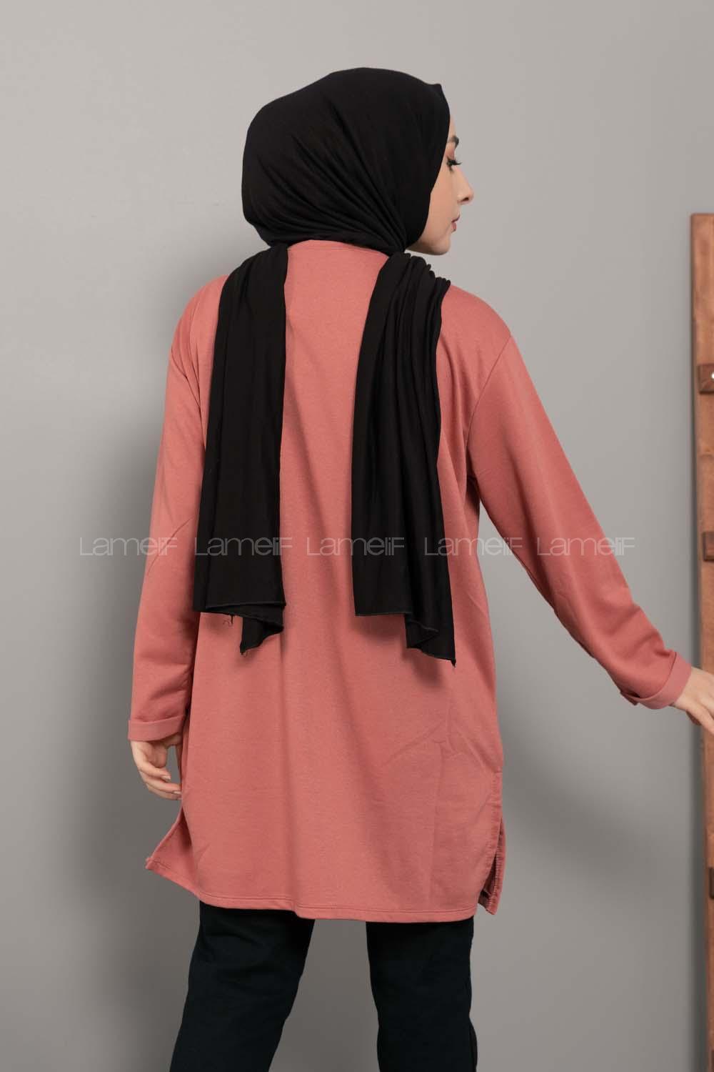 Modalamelif Müzikal Baskı Sweatshirt Gül