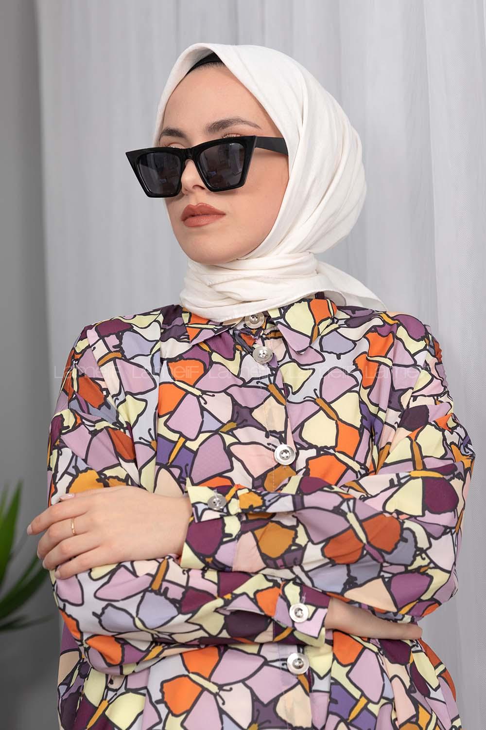 Modalamelif Cat Eye Siyah  Kemik Gözlük