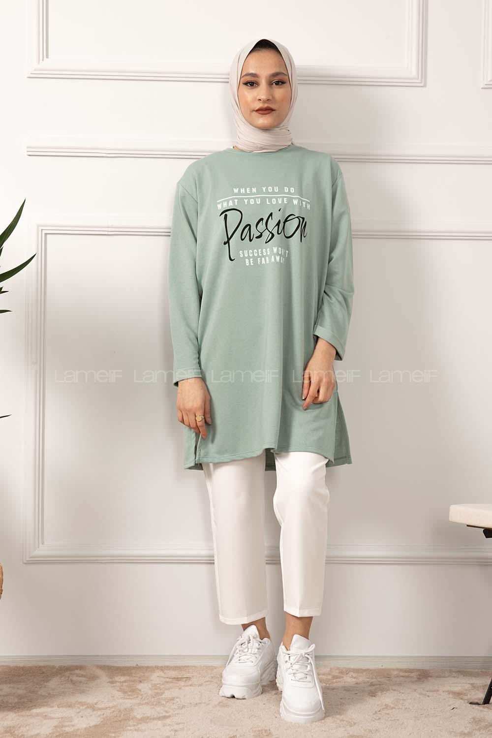 Modalamelif When You Do Baskılı Sweatshirt Mint