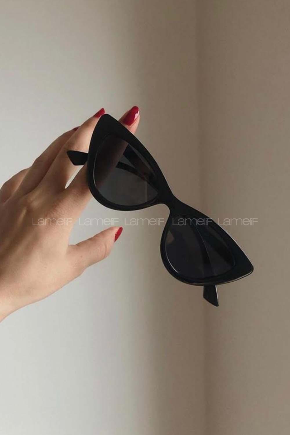 Modalamelif Siyah Cat Gözlük