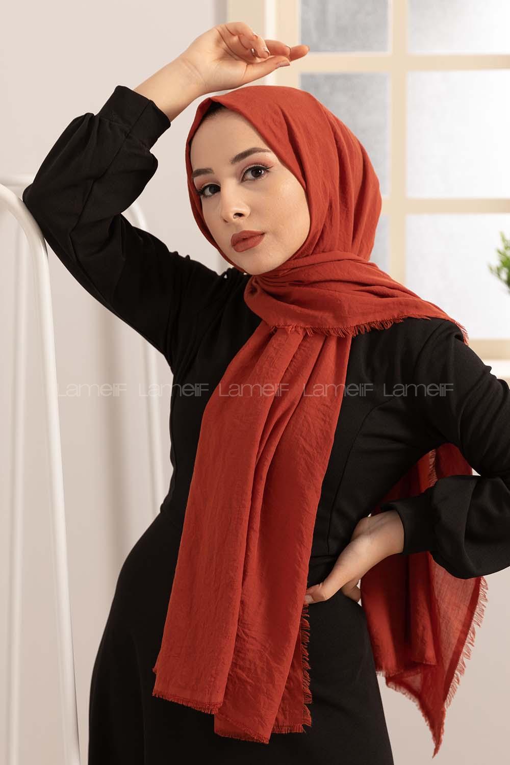 Modalamelif Kiremit Pamuk-Caz Şal