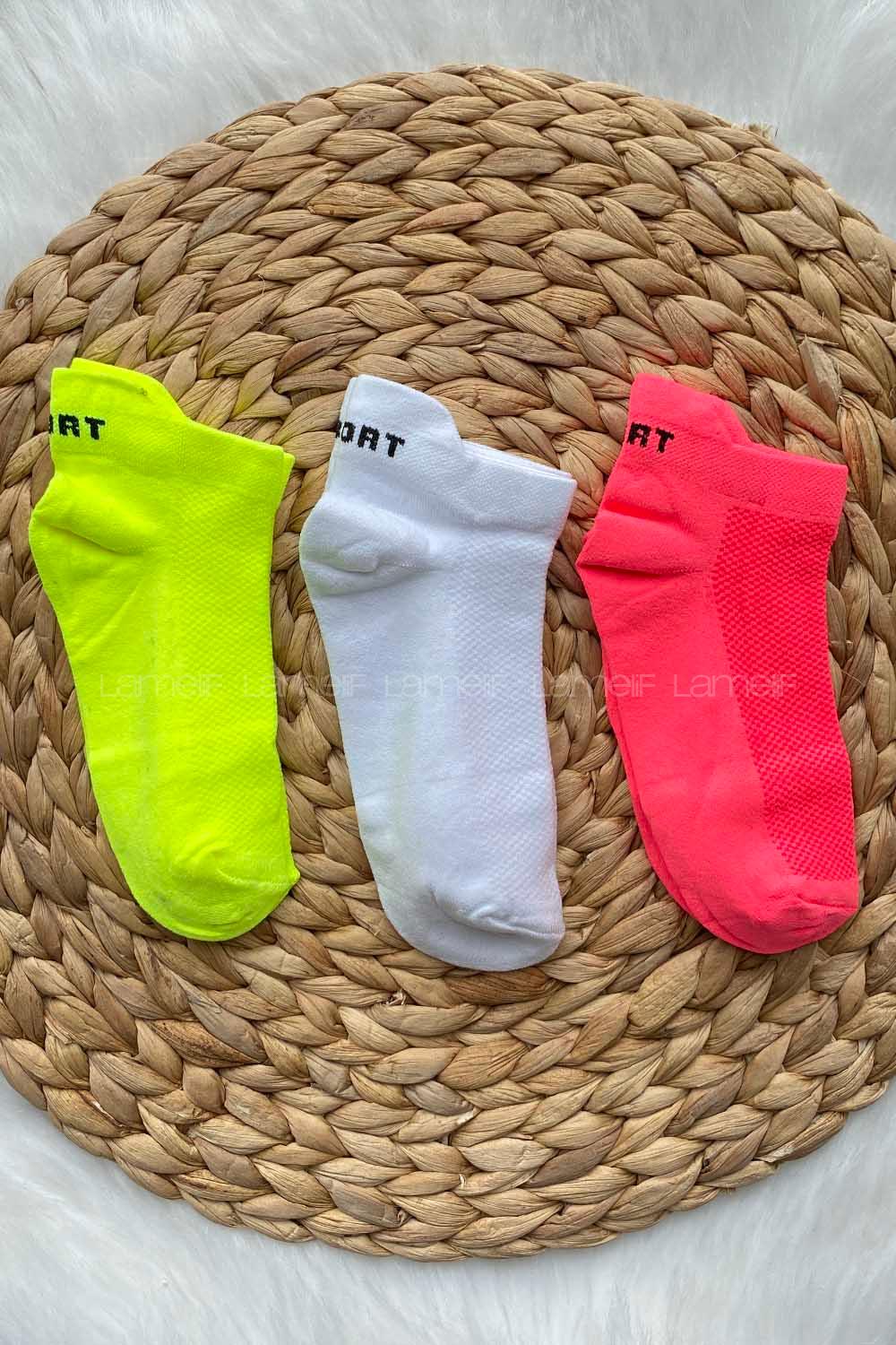 Modalamelif Sport Çorap 3 lü Paket