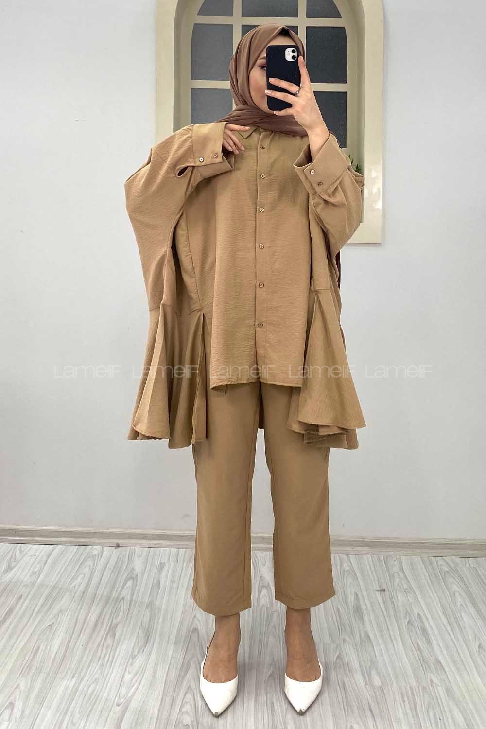 Modalamelif ya_rasa Kol İkili Takım Camel