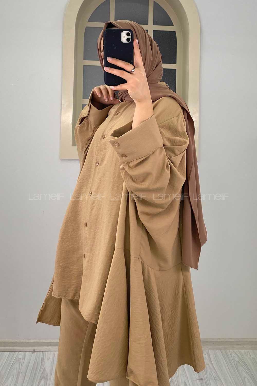 Modalamelif ya_rasa Kol İkili Takım Camel