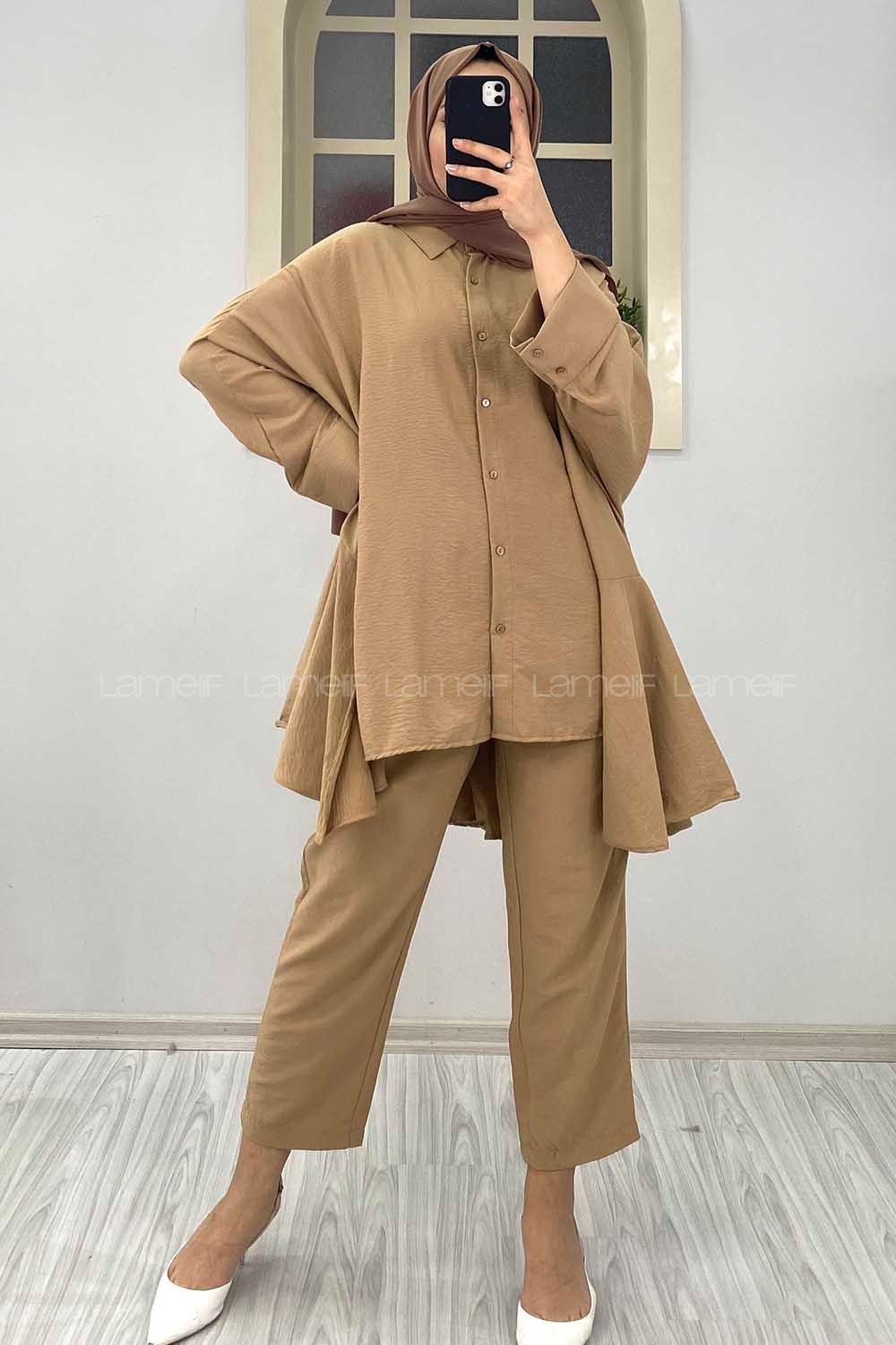 Modalamelif ya_rasa Kol İkili Takım Camel