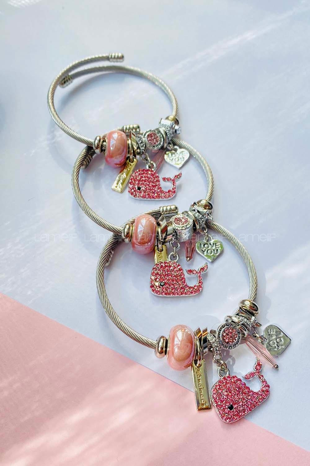 Modalamelif  Pudra Balina Bileklik