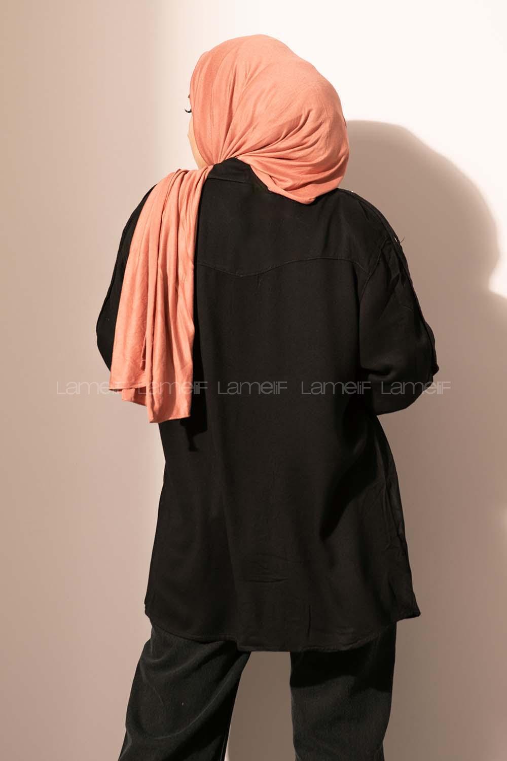 Modalamelif Kol Çıtçıtlı Gabardin Ceket Siyah