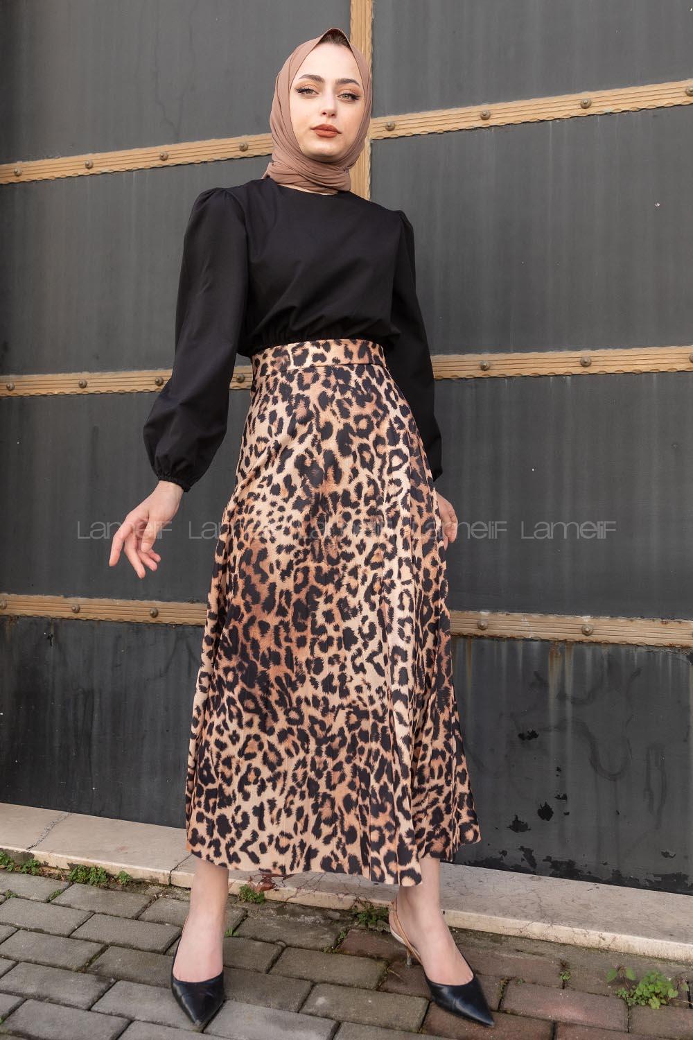 Lamelif Bel Lastikli Balon Kol Bluz Siyah