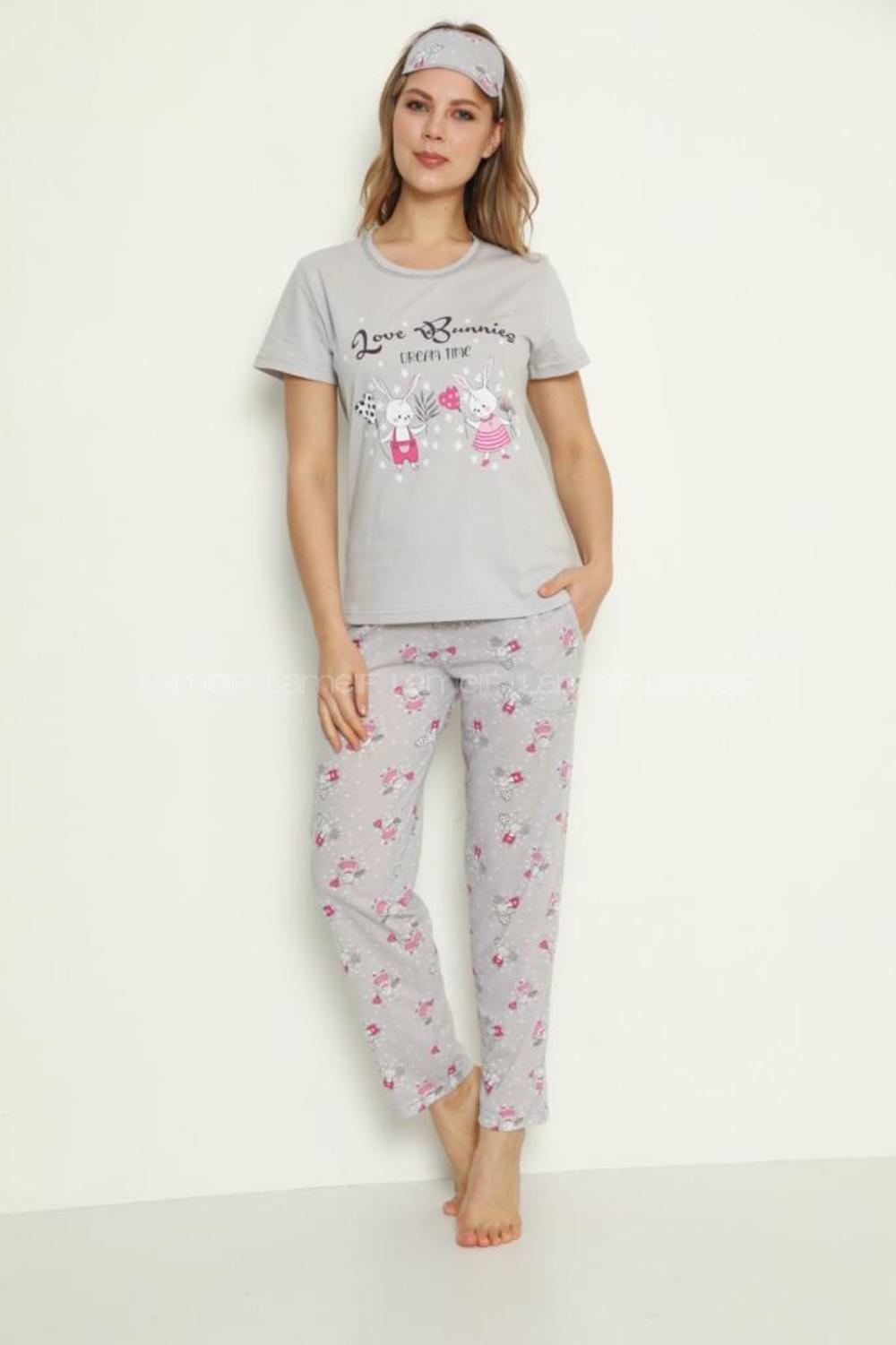 eam Time Pijama Takımı Gri