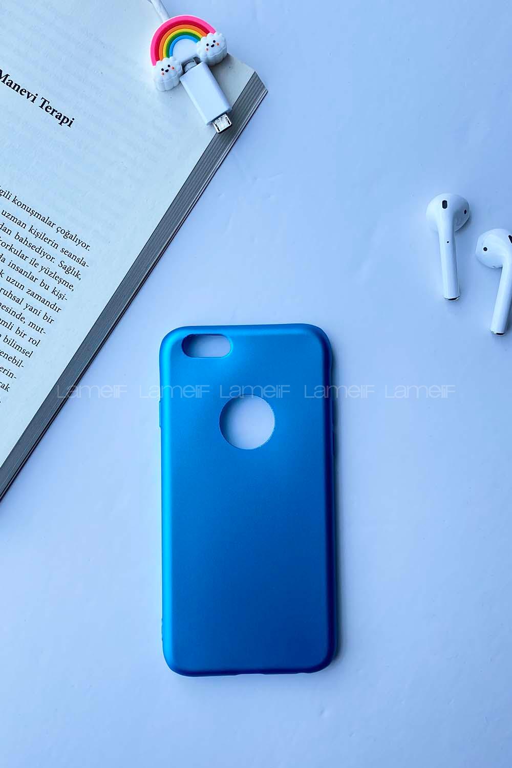 Modalamelif ıPhone 6 Rubber Silikon Telefon Kılıfı Turkuaz