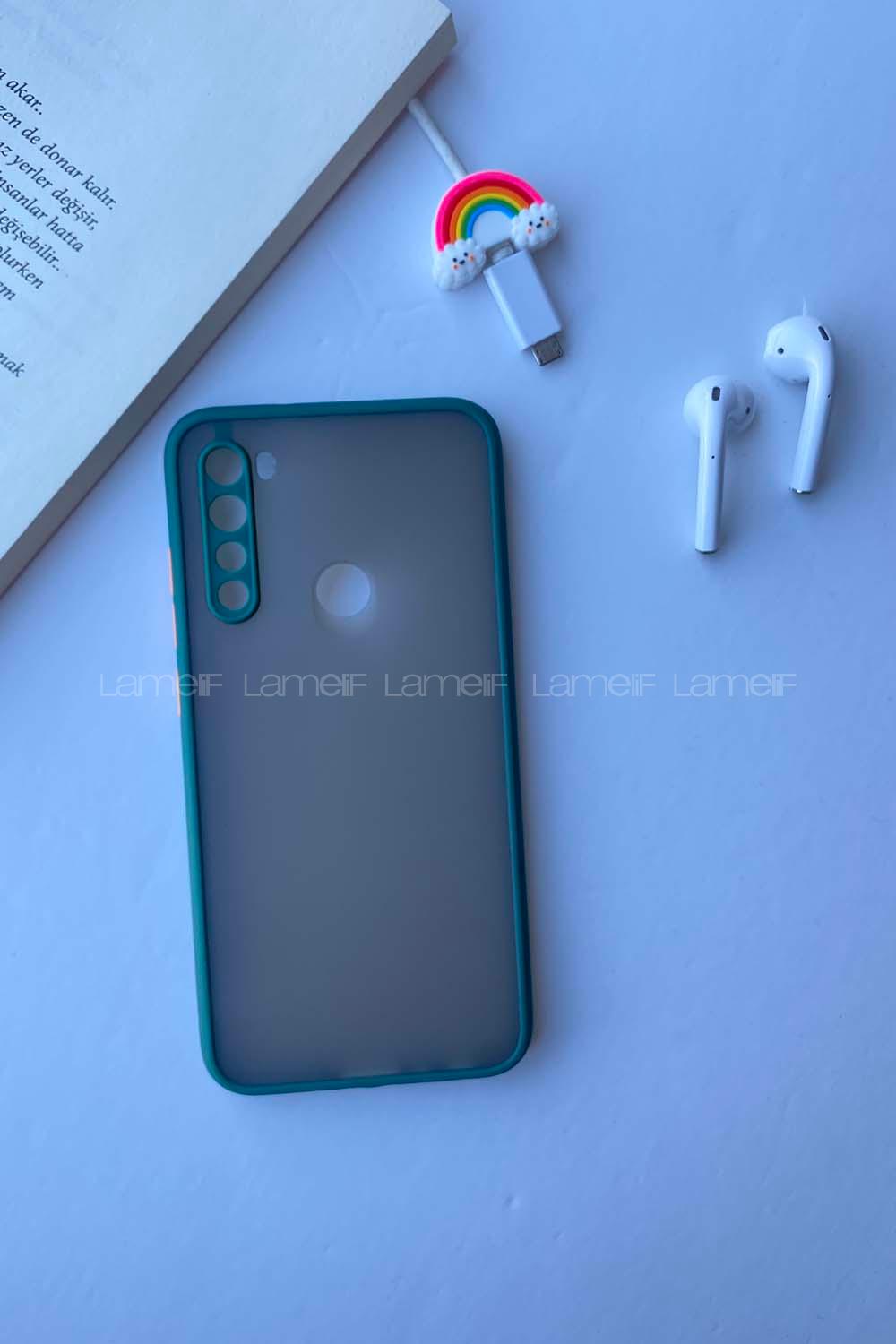 Modalamelif Redmi Note 8 Montreal Silikon Telefon Kılıfı Zümrüt