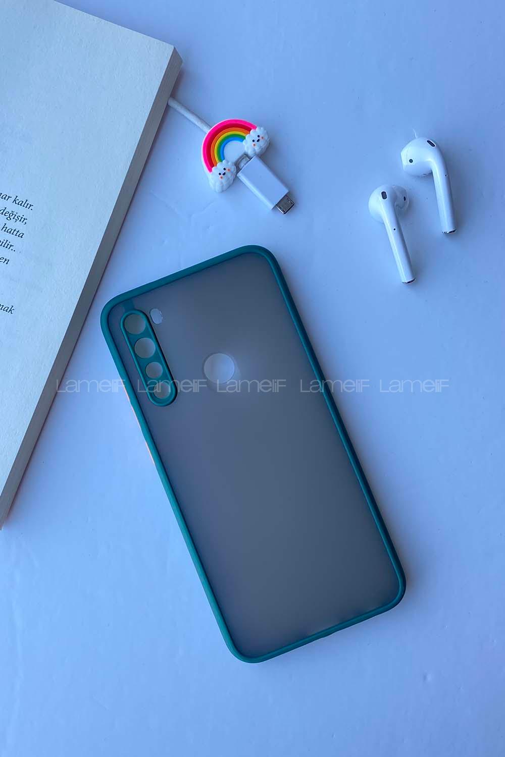 Modalamelif Redmi Note 8 Montreal Silikon Telefon Kılıfı Zümrüt