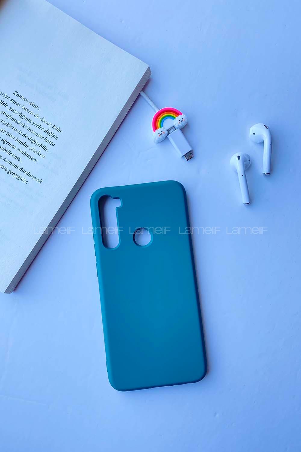 Modalamelif Redmi Note 8 Nano Silikon Telefon Kılıfı Füme