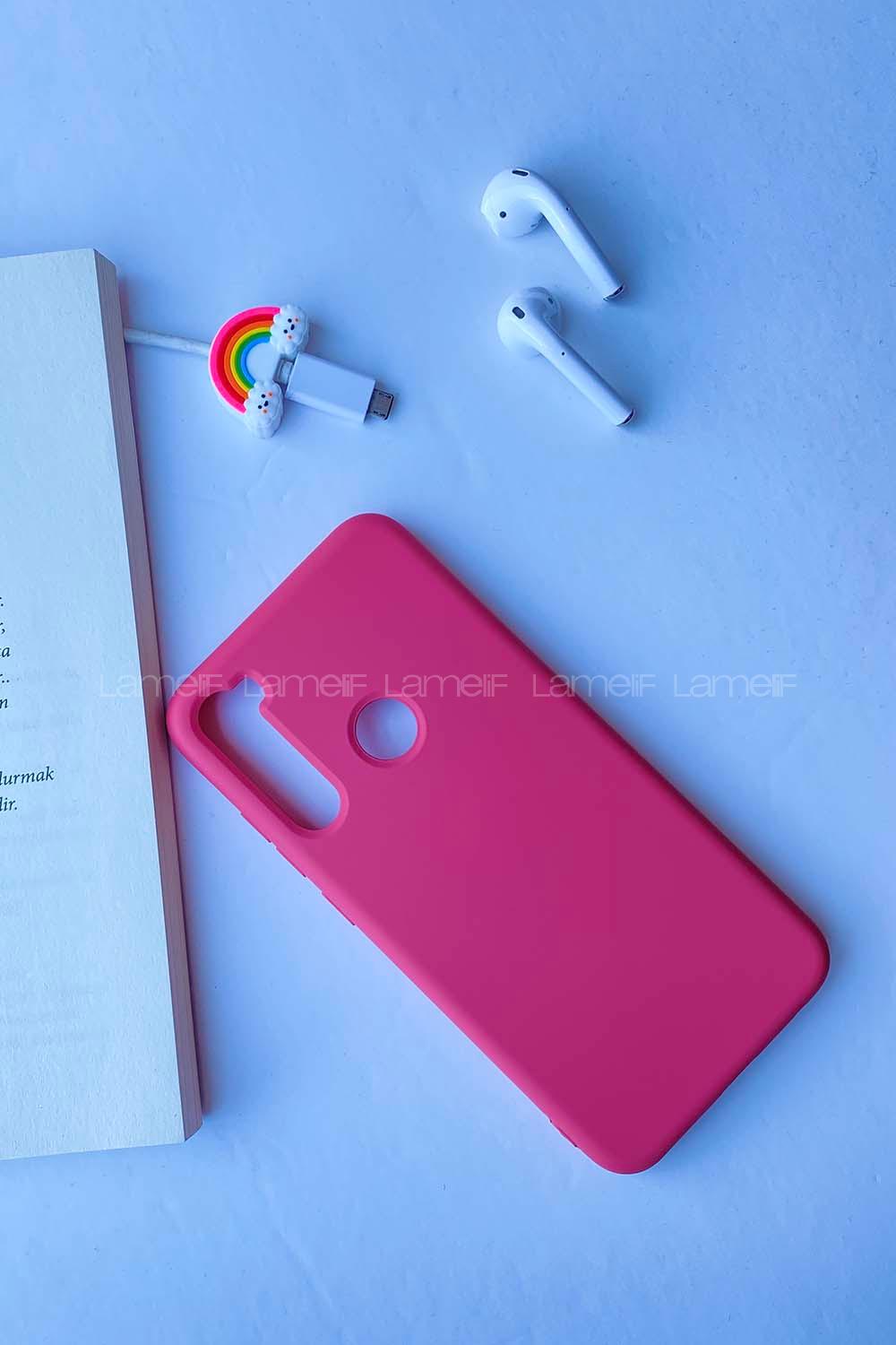 Modalamelif Redmi Note 8 Nano Silikon Telefon Kılıfı Gül