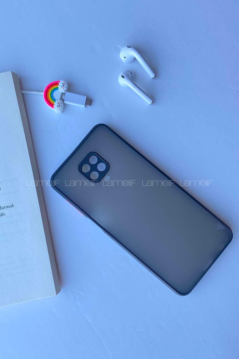 Modalamelif Redmi Note 9s/9Pro Montreal Silikon Telefon Kılıfı Siyah