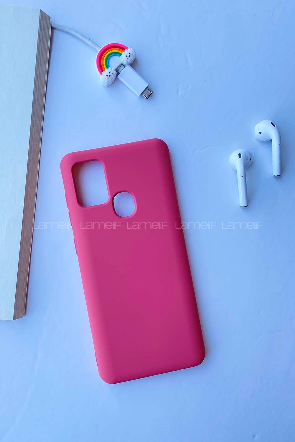 Modalamelif Samsung A21s Cappy Silikon Telefon Kılıfı Gül