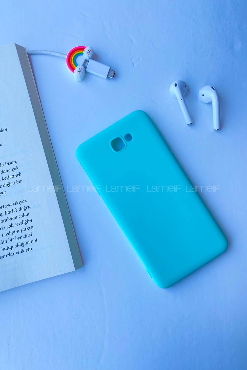 Modalamelif Samsung J7 Prime Nano Silikon Telefon Kılıfı Su Yeşili