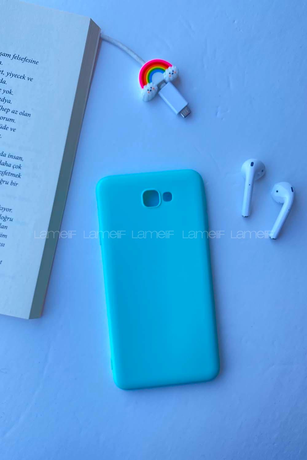 Modalamelif Samsung J7 Prime Nano Silikon Telefon Kılıfı Su Yeşili