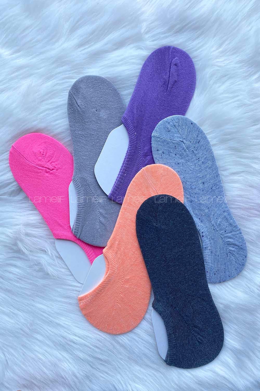 Modalamelif 6 lı Renkli Babet