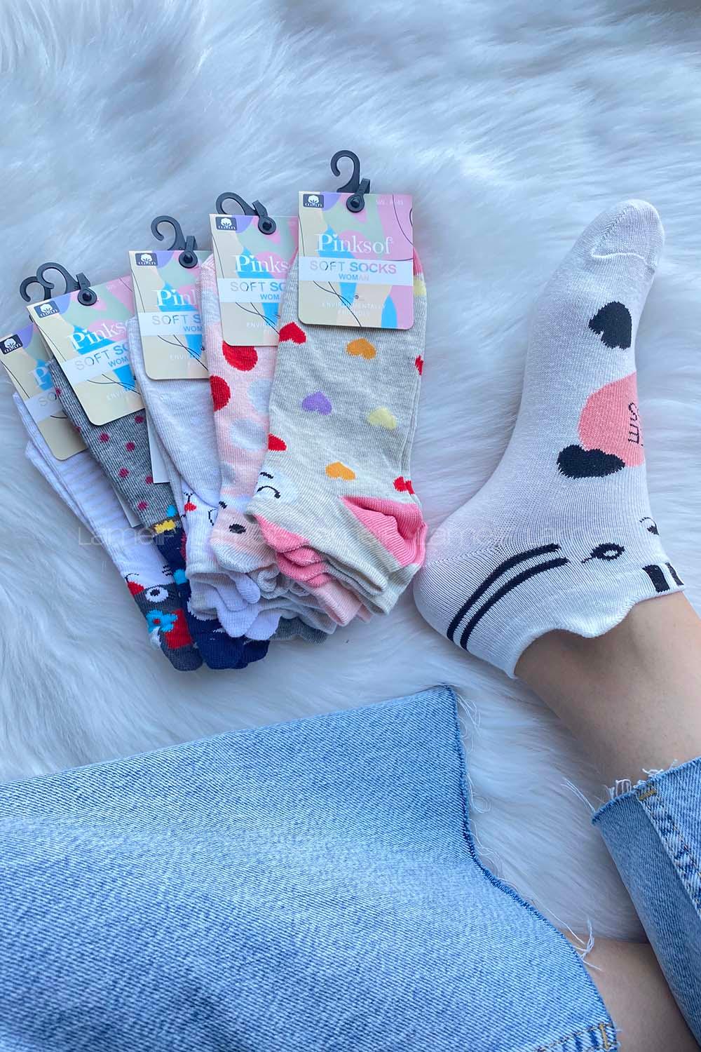 Modalamelif 6 lı Şirin Çorap Seti