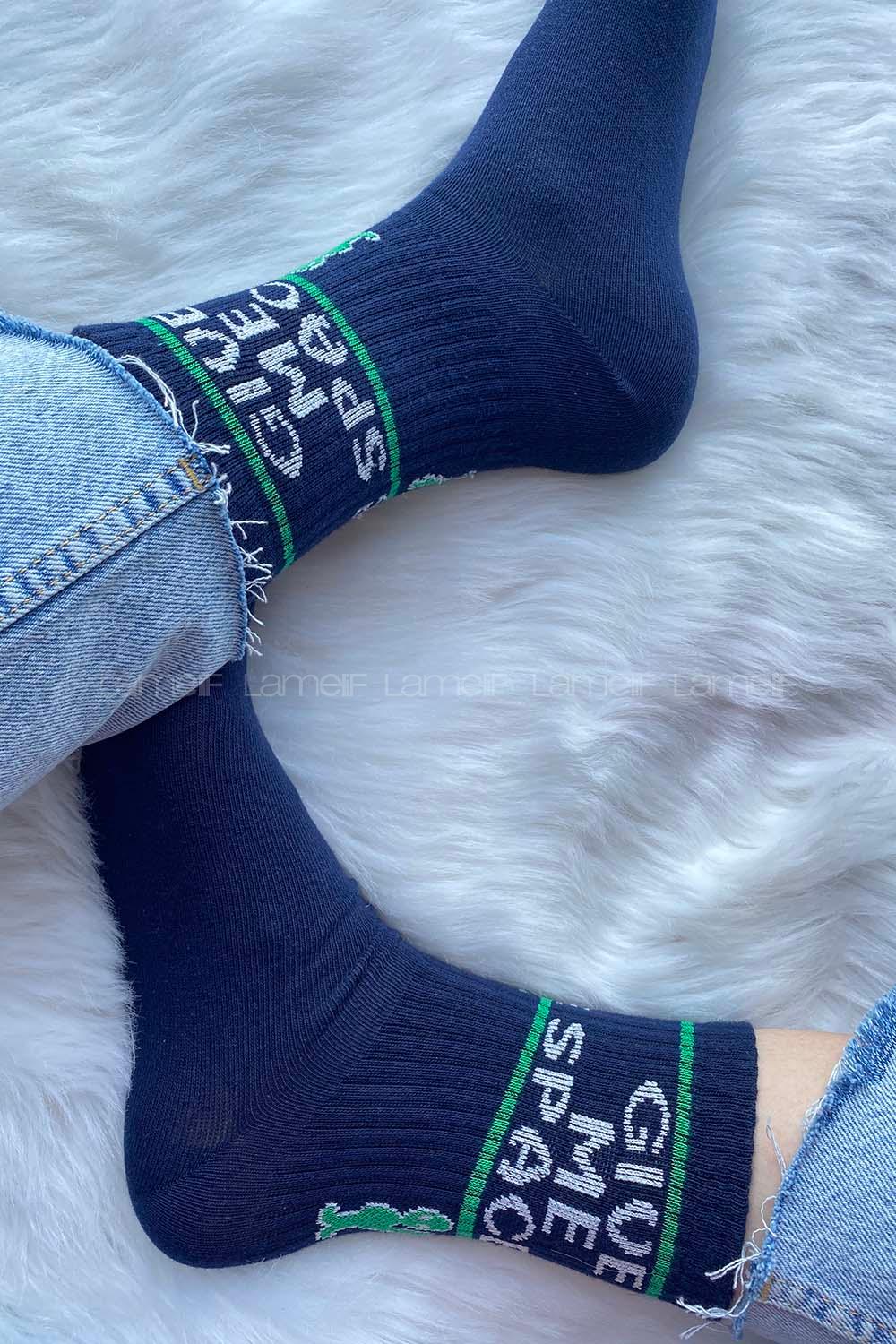 Modalamelif Gıve Me Space Soket Çorap Laci