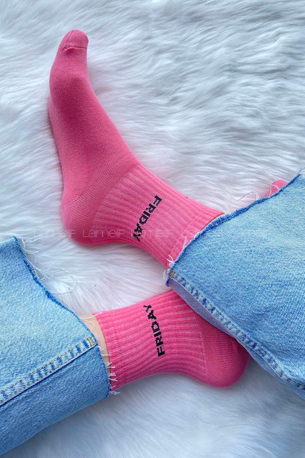 ModalemelModalamelifFrıday Soket Çorap Pembe