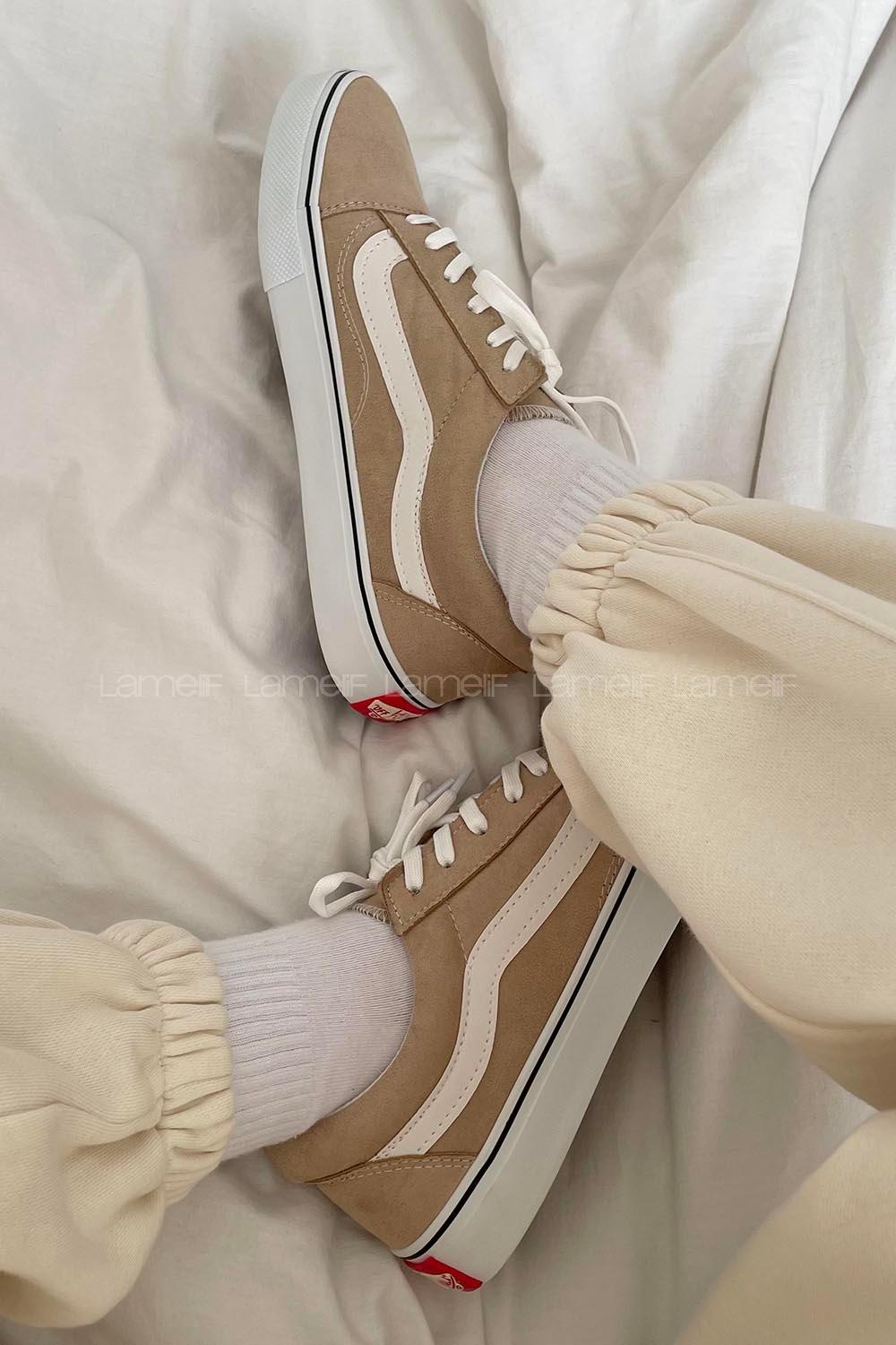 Modalamelif Vizonrengi Renk Kibar Ayakkabı