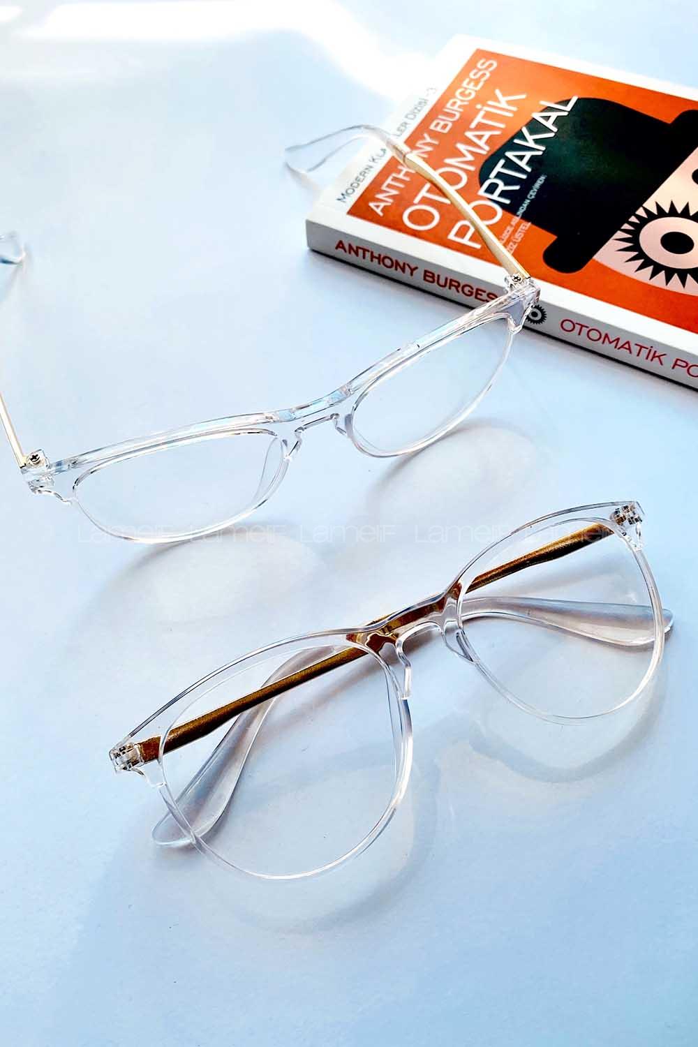 Modalamelif Şeffaf Gely Güneş Gözlüğü