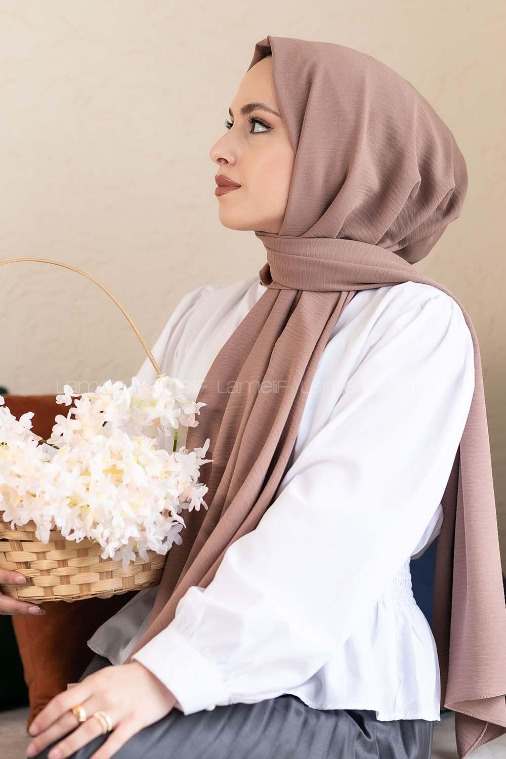 Modalamelif Koyu Vizon Caz Şal