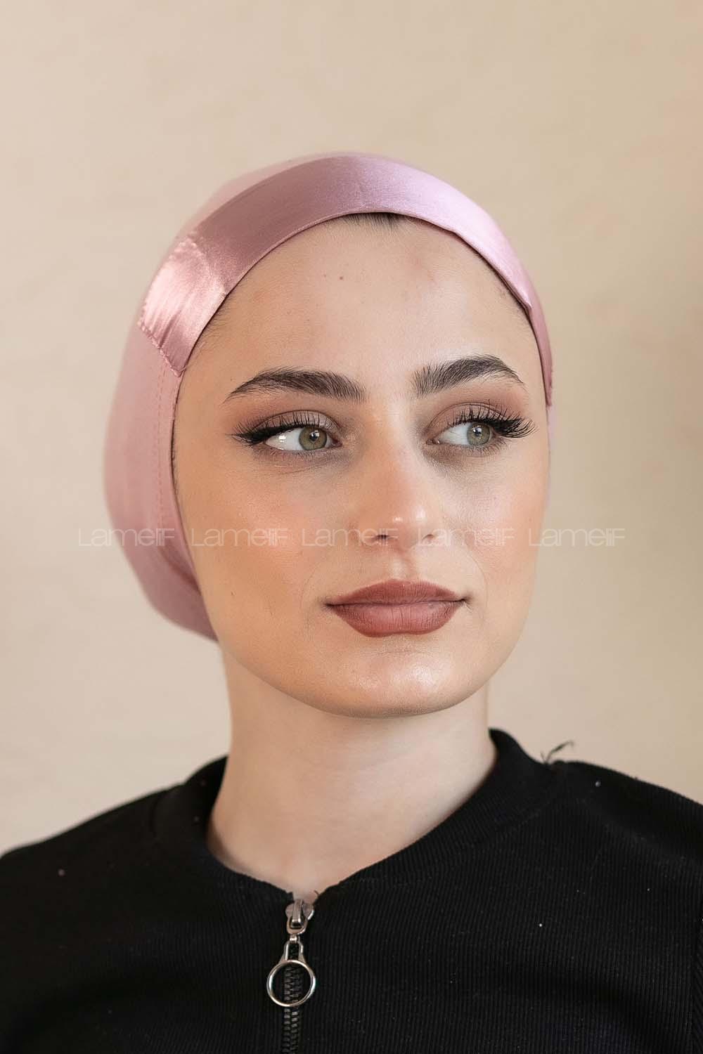 Modalamelif Penye Üstü Saten Bone Pudra