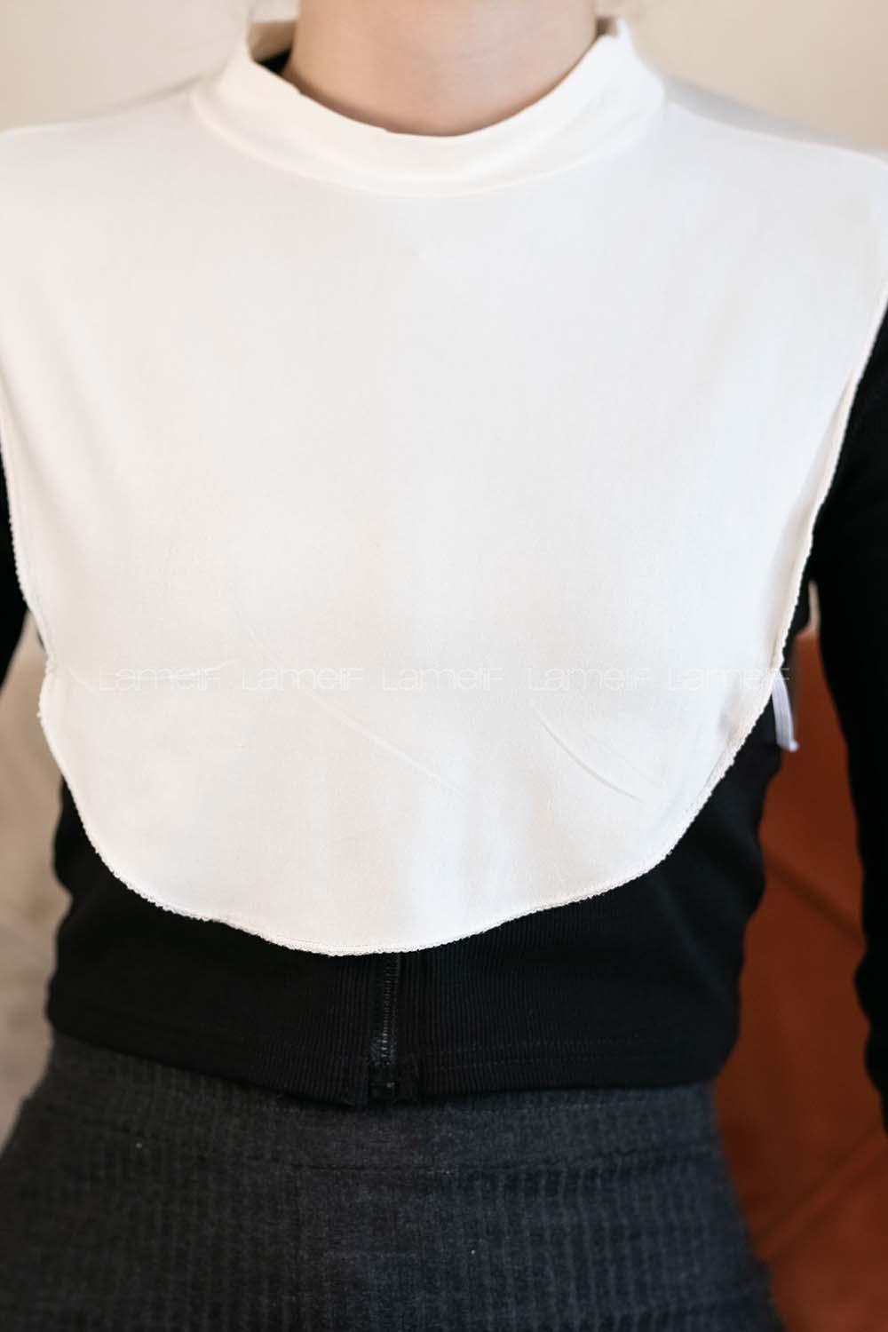 Modalamelif Düz Penye Boyunluk Ekru