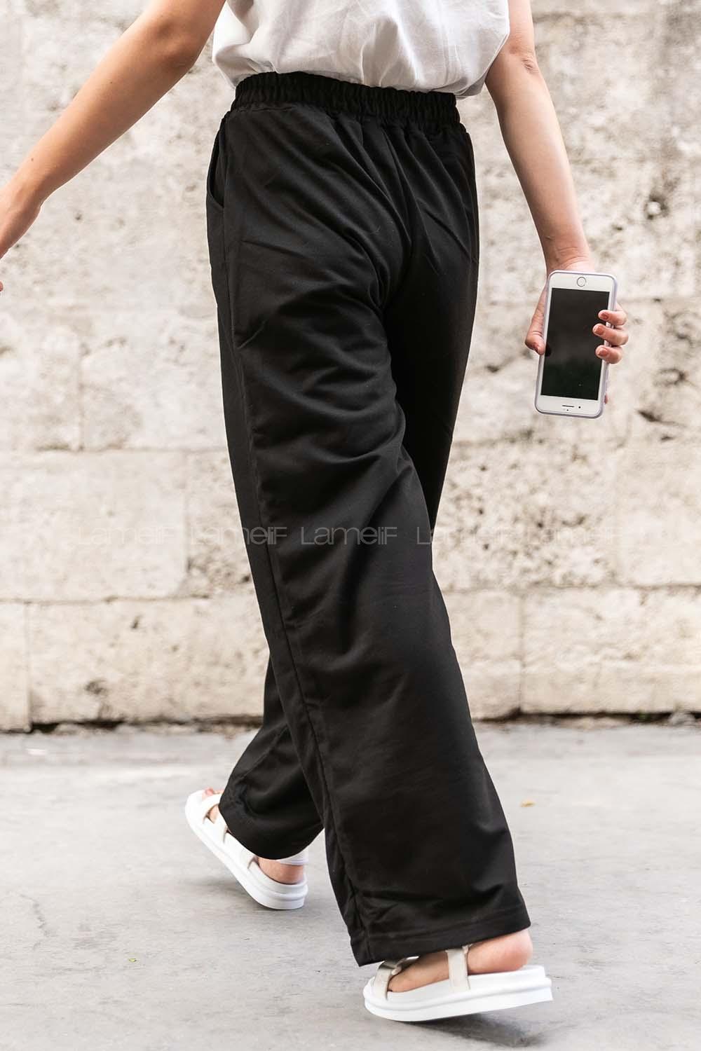 Modalamelif Everlast Bol Paça Eşofman Siyah